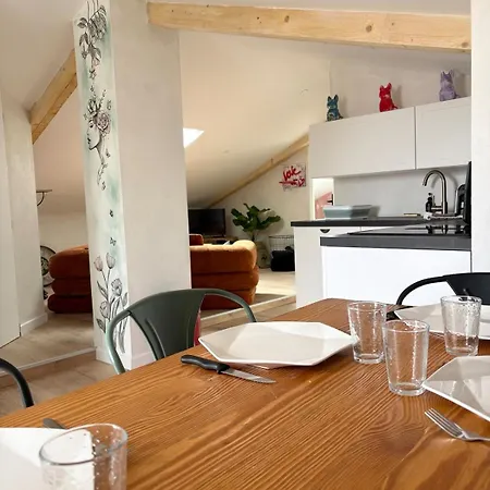 L'atelier Sous Les Toits Terrasse Parking Apartment *